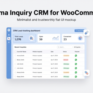 Pharma Inquiry CRM for WooCommerce