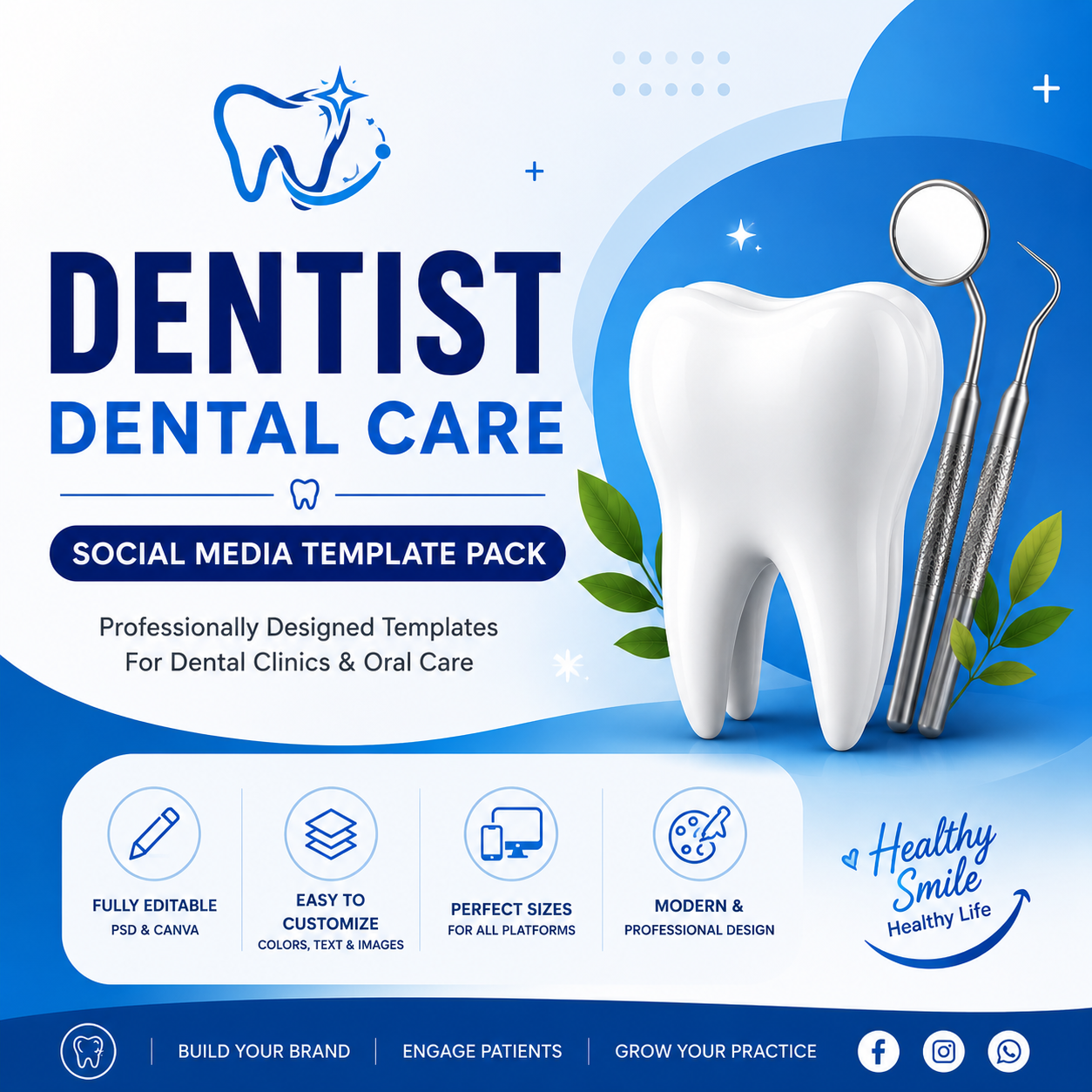 Dental Care Social Media Collection