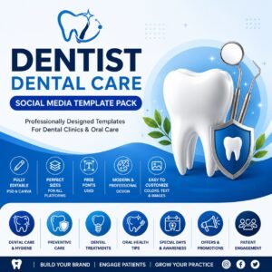 Dentist Dental Care Social Media Collection